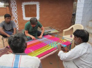 weaving-a-charpai-with
